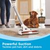 BLACK+DECKER POWERSERIES+ 20V MAX Cordless Stick Vacuum Cleaner with LED Floor Lights, Bagless, Lightweight, Cordless Vacuum Cleaners for Home, Up to 44 Minutes, Powerful Suction, Gray (BHFEA520J) view 4