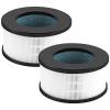 2 Pack AF-3222 HEPA Replacement Filter Compatible with Bulex AF-3222 Device, HEPA Filter and Activated Carbon Filter Set view 1