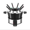 Befano Stainless Steel Fondue Pot with Temperature Control, Forks, Cups, and Rack, 2-Quart, Non-Stick, Perfect for Chocolate, Cheese, Caramel, Marshmallows, Great for Valentine's Day view 1