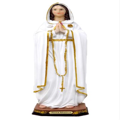 16" Inch Mystic Rose Virgin Statue Figurine Virgin Mary Catholic Virgen de la Rosa Mystica Imagen Estatua