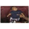 Banger - Gilbert Carter (Playboi Carti's Son) Future's Son One Fisting Holding Baby Meme Viral Funny Motivational Inspirational Office Gym Wall College Dorm Room Decor Design on a 3X5 Feet Flag with 4 view 1