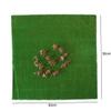 Froiny Artificial Grass Mat Fake Lawns Carpets Floor Decoration for Building Model Houses Garden Miniatures Model 50x50cm view 3