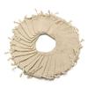 YAYA2021-SHOP Sturdy Storage Box 50 Pieces Natural Linen Pouch Drawstring Burlap Jute Sack Gift Packaging Bags for Party Wedding Storage Home Supplies for Christmas, Halloween, Graduations, Weddings view 4