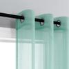Summer Decor Seafoam Sheer Curtains 84 Inches Long for Living Room Grommet Ocean Coastal Beach Aqua Mint Light Green Curtain Window Voile Drapes for Bedroom Nursery Baby 84 Inch Length Set 2 Panels view 2