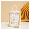 Sturdy Storage Box 12Pcs Eid Mubarak Gift Box Kraft Paper Bags Eid Mubarak Decor Ramadan Kareem Decoration for Home Muslim Islamic Party Favor Bags for Christmas, Halloween, Graduations, Weddings view 1