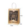 Sturdy Storage Box 12Pcs Eid Mubarak Gift Box Kraft Paper Bags Eid Mubarak Decor Ramadan Kareem Decoration for Home Muslim Islamic Party Favor Bags for Christmas, Halloween, Graduations, Weddings view 4