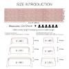 OQSC Rose Gold Table Runners 10 Pcs Table Decorations for Party Tablecloth Sequin Party Supplies Christmas Glitter Wedding view 3