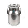 8 Gal Stainless Steel Milk Can 30L, Dairy Pot with Sealed Lid 304 Heavy Duty Bucket GDAE10 Liquid Storage Canister Oil Barrel Pail Jug Wine Tea Beer for Home Bar Kitchen Industry view 1