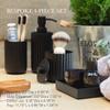 Bathroom Accessory Set, Bathroom Sets Accessories, Matte Black Bathroom Accessories Sets Complete, Bathroom Assesssories Set, Farmhouse Bathroom Decor, Bathroom Soap Dispenser Set, Boho Bathroom Decor view 3