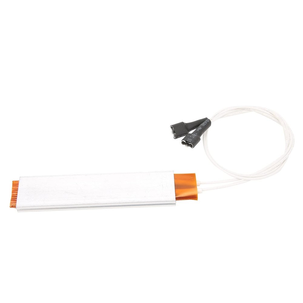 PTC Heating Plate, Small Ceramic Electric Heating Plate Aluminum Shell Electric Incubator Heating Elements with High Temperature (12V Heating Film)