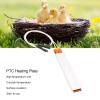 PTC Heating Plate, Small Ceramic Electric Heating Plate Aluminum Shell Electric Incubator Heating Elements with High Temperature (12V Heating Film) view 2