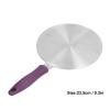 Zerodis Induction Cooker Heat Diffuser Plate, Stainless Steel Induction Converter Plate Accessory for Gas Stove Glass Cooktop Converter(24#) view 3