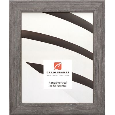 Craig Frames Farmhouse Essentials Picture Frame, 18 x 36 Inch, Charcoal Grey
