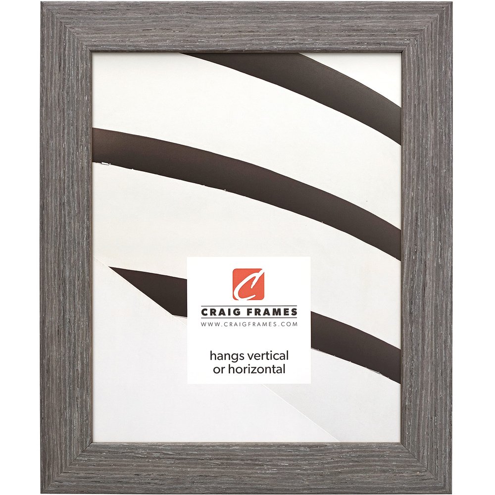 Craig Frames Farmhouse Essentials Picture Frame, 18 x 36 Inch, Charcoal Grey