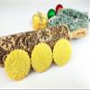 Embossing Rolling Pin FROST for Christmas Cookies, Gingerbread, Shortbread by Algis Crafts view 1