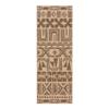 Gertmenian Indoor/Outdoor Kona Coast by Reyn Spooner Runner Rug - 2x6 Runner, Stain & UV Resistant, Ideal for Deck, Patio, Poolside Rooms - Tribal, Light Brown, 46672 view 1