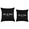 30th Wedding Anniversary Shirt Gift Mr Mrs Men Women Wife Throw Pillow view 3
