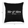 30th Wedding Anniversary Shirt Gift Mr Mrs Men Women Wife Throw Pillow view 4