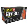 Mechanix Wear: 8 Mil Heavy Duty Nitrile Disposable Gloves, Latex Free, Powder Free, Nitrile Rubber Gloves with Textured Grip, 100 pack, Cleaning and Mechanic Work Gloves (Orange 8 mil, Medium) view 1