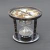 SIFAAT WORLD 5 Min's Nautical Hourglass Timer, Solid Brass Hourglass Sand Timer with Fully Functional Compass on Both Sides (Antique Maritime Compass) view 2