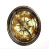 SIFAAT WORLD 5 Min's Nautical Hourglass Timer, Solid Brass Hourglass Sand Timer with Fully Functional Compass on Both Sides (Antique Maritime Compass) view 3