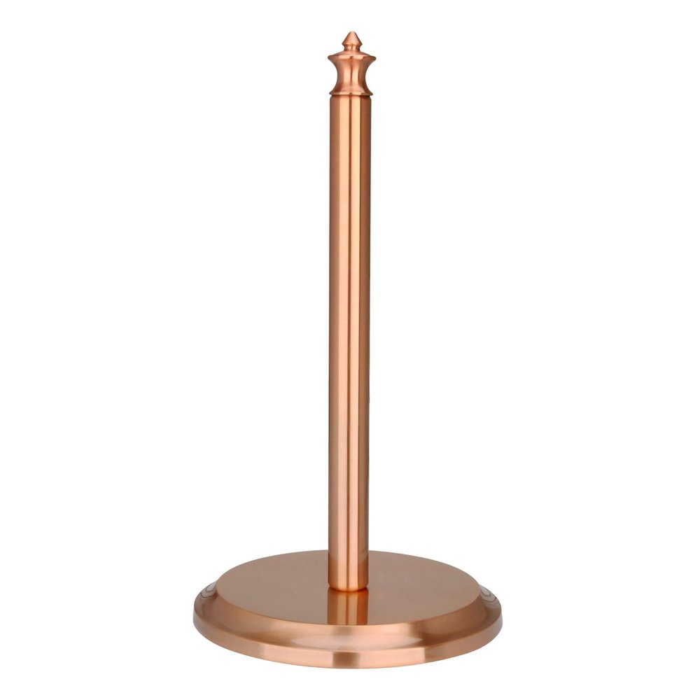 Akicon Paper Towel Holder Stand for Kitchen Countertop & Dining Room Table (Copper, Classical)