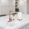 Akicon Paper Towel Holder Stand for Kitchen Countertop & Dining Room Table (Copper, Classical) view 2