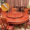 2MM PVC Clear Tablecloth, Plastic Vinyl Wipeable Round Waterproof Dining Table Cover, Transparent Table Protector Cover, Kitchen Dinner Holiday Doilies - 110cm 120cm Customizable view 4