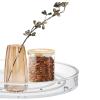 BodiCal 2 Pack Lazy Susan Organizer, 10.6" Clear Lazy Susan Turntable for Kitchen Cabinet,Turntable Organizer for Countertop, Pantry Organization and Storage view 4