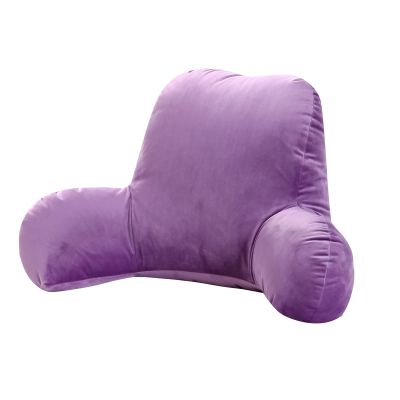 AYLYHD Reading Pillow with Arms Lumbar Cushion Backrest Support Pillow Sofa Back Support Soft Chair Bed Car Office Rest Bench Pillow (Color : H, Size : 50x30x20cm)