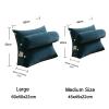 AYLYHD Wedge Reading Backrests Pad, Reading and TV Pillow, Back Wedge Cushion Pillow with Adjustable Neck Pillow and Pockets, Home Bedrest Reading Pillow, Back Support Pillow view 4