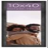 10x40 Frame Black Real Wood Picture Frame Width 1.5 Inches | Interior Frame Depth 0.5 Inches | Barn Black Distressed Photo Frame Complete with UV Acrylic, Foam Board Backing & Hanging Hardware view 1
