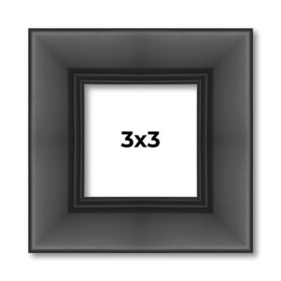 10x45 Frame Black Passaggi Solid Wood Picture Frame Width 1.5 Inches | Interior Depth 0.5 Inches | Passaggi Nero Modern Photo Frame Complete with UV Acrylic, Foam Board Backing & Hanging Hardware