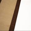 Custom Size Runner Rug Box Brown Design Roll Runner 25 Inch Wide x Your Length Size Choice Slip Skid Resistant Rubber Back Cut to Size (Brown, 16 ft x 25 in) view 2