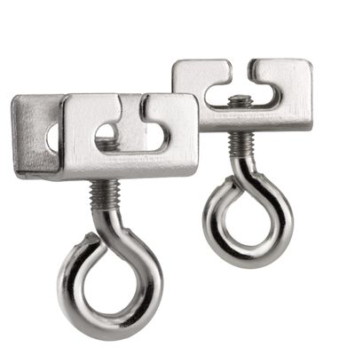 RecPro RV End Stops for I Beam Track Curtain Rod