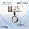 RecPro RV End Stops for I Beam Track Curtain Rod view 4