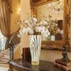 AFD Home Golden Zebra with White Vase 20 Inch view 1