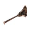 Handcrafted Copper Plated Lacrosse Modern Stick Sports Magnet for Gym Home or Office Equipment School Classroom Refrigerator Whiteboard Locker - Made in United States - SKU AC542MAG view 1
