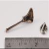 Handcrafted Copper Plated Lacrosse Modern Stick Sports Magnet for Gym Home or Office Equipment School Classroom Refrigerator Whiteboard Locker - Made in United States - SKU AC542MAG view 2
