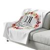 101st Birthday Gifts for Women - 101 Years Loved - 101 Year Old Present for Her for Couch Bed Sofa Colorful Cute Design - Sherpa Fleece Throw Blanket 50x60 view 1