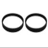 (2) Replacement Vacuum Belts for Shark Navigator Upright Vacuum 207-3m-6,2073M06,3M-207-6 view 1