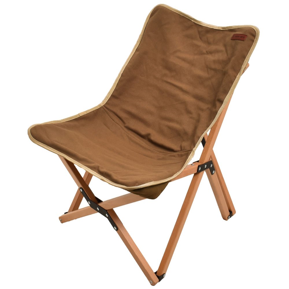 Camping Chair, Outdoor Chair Wood Chair, Foldable, Compact, Storage Bag Included