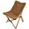 Camping Chair, Outdoor Chair Wood Chair, Foldable, Compact, Storage Bag Included view 1