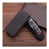 TYZK Belt Chains Car Key CaseFashion Auto Key Protect Cover Accessories Wallet Accessories (Color : Microfiber with Red) view 1
