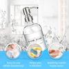 ARKTEK Refillable Soap Dispenser (2 Units) - 17 Oz Clear Glass Bottle with Rust Proof Pump for Hand and Dish Soap, Kitchen Bathroom Countertop view 4