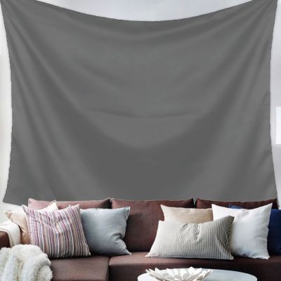 Savannan Wall Tapestry - Solid Color Gray Tapestry Wall Hanging Wall Art Home Decor for Bedroom, Living Room, Dorm, 59"X90"