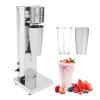Electric Milkshake Maker Machine, Commercial Stainless Steel Milk Shake Machine with 2 Cups 650ml/Cup 110V 180W Drink Mixer Adjustable Speed Malt Maker Machine (1 Head) view 1