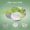 Juicer, Juice Extractor Easy To Clean, Stainless Steel Juicer Machine with 3'' Wide Mouth, 2 Speed Centrifugal Juicer for Fruits and Vegs, Non-Slip Feet, BPA-Free view 3