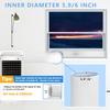 Portable AC Hose 5.9" Diameter Portable Exhaust Vent for Portable Air Conditioners, Suitable for 5.9"/6" Exhaust Hose Adaptor, Length up to 59" (5.9"Dia- Exhaust Hose) view 2