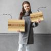 Darling Souvenir Personalized Engraved Laser Cut Wedding Guest Book Wooden Cover Sign-in Book Registry Guestbook Scrapbook-2W view 3